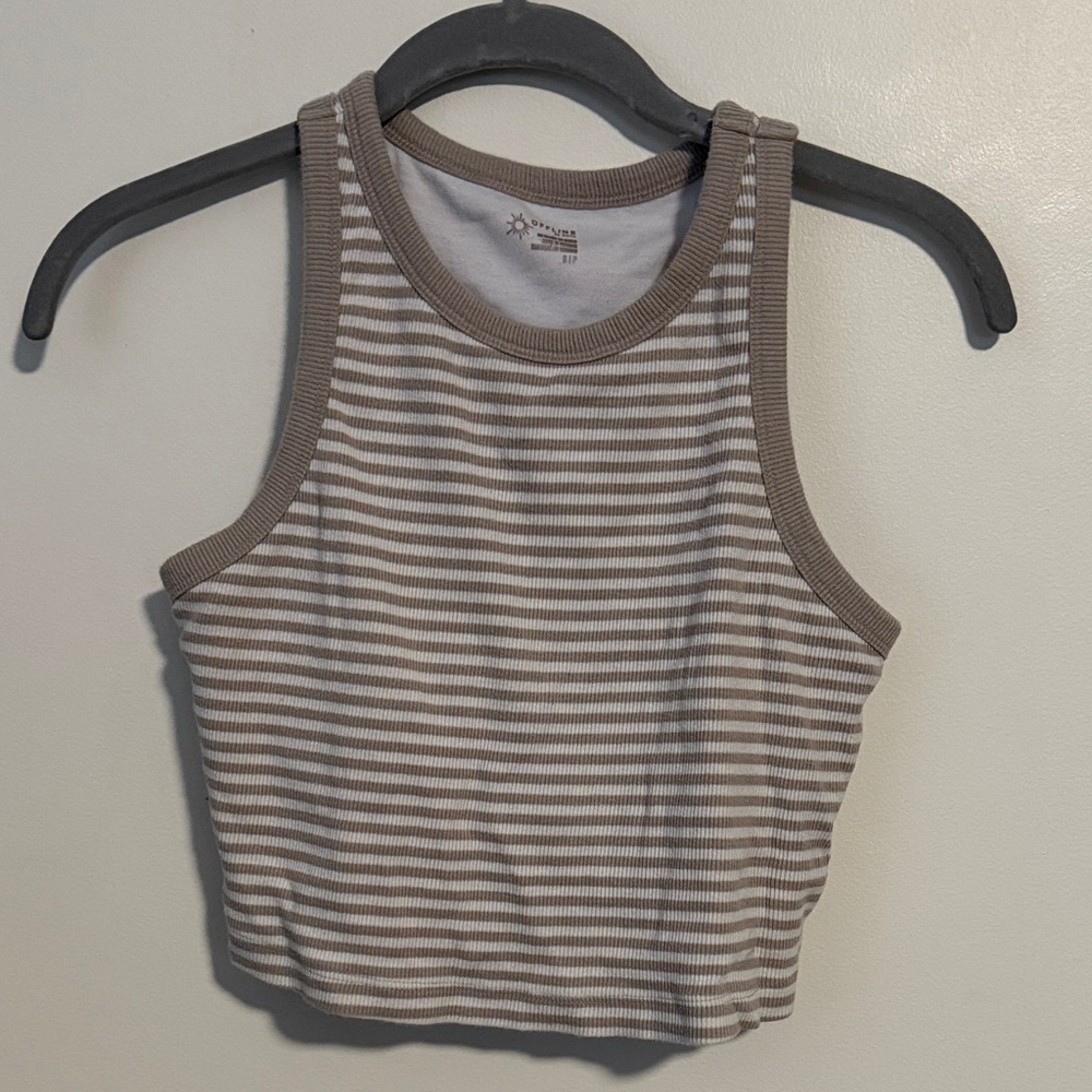 Aerie Offline Racerback Striped Tank Top